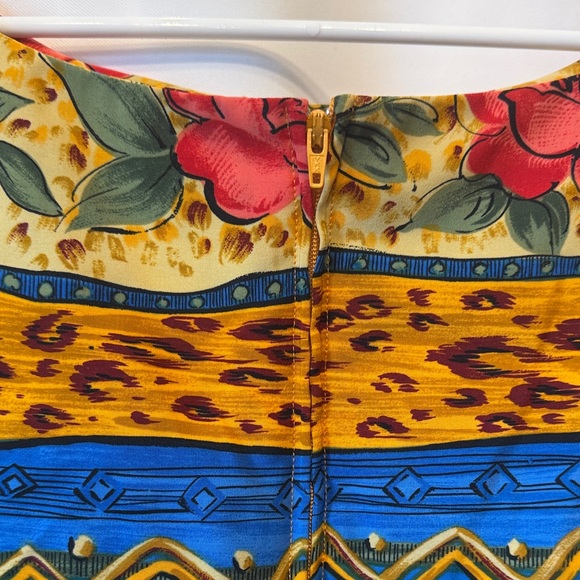 Sag Harbor Multicolor Floral Midi Dress - Picture 9 of 9